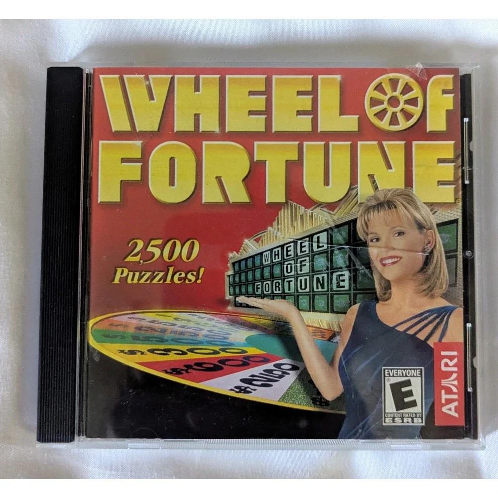 ATARI WHEEL OF FORTUNE PC 2nd Edition With Game Manual